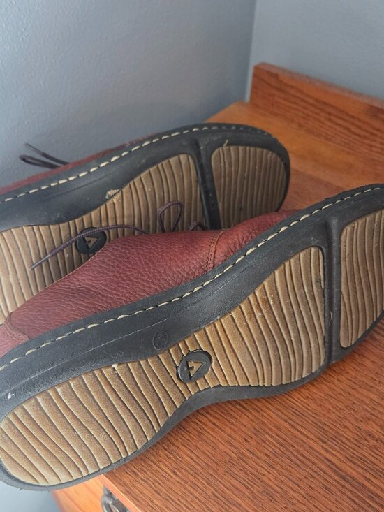 AIRWALK Shoes Mens 10 US‎ Brown Genuine Leather Lace Up Comfort Casual Shoes main image 7
